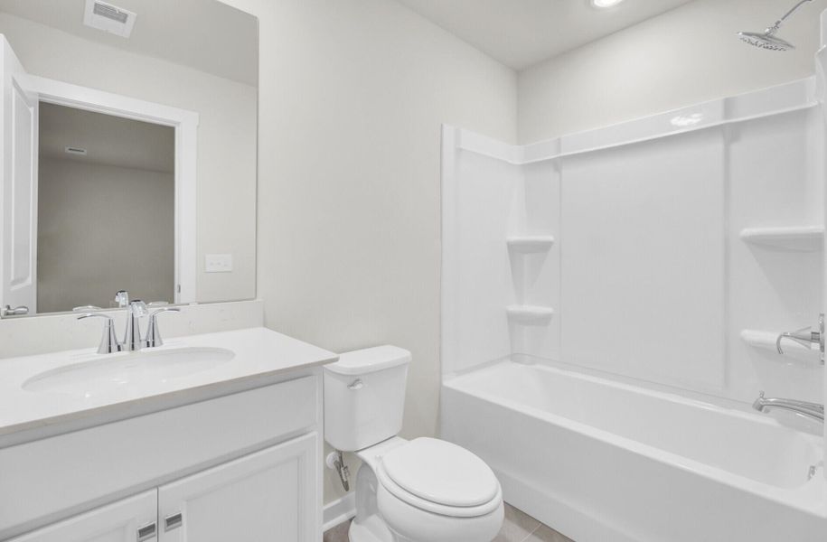 Furnished interior view inside a new home in Indigo Grove Townhomes, Johns Island (Image 10).