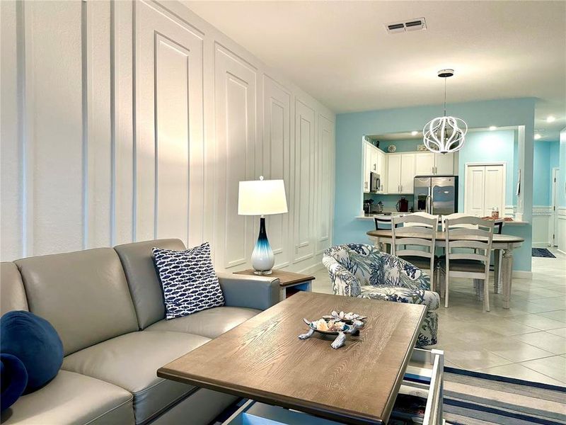 Furnished interior view inside a new home in , Englewood (Image 5).