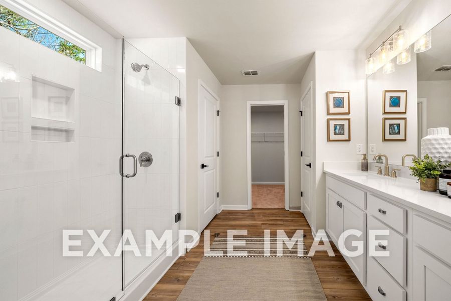 Representative furnished interior of a home built from the The Hickory B by Davidson Homes LLC in Cedar Farms, Winder (Image 31).
