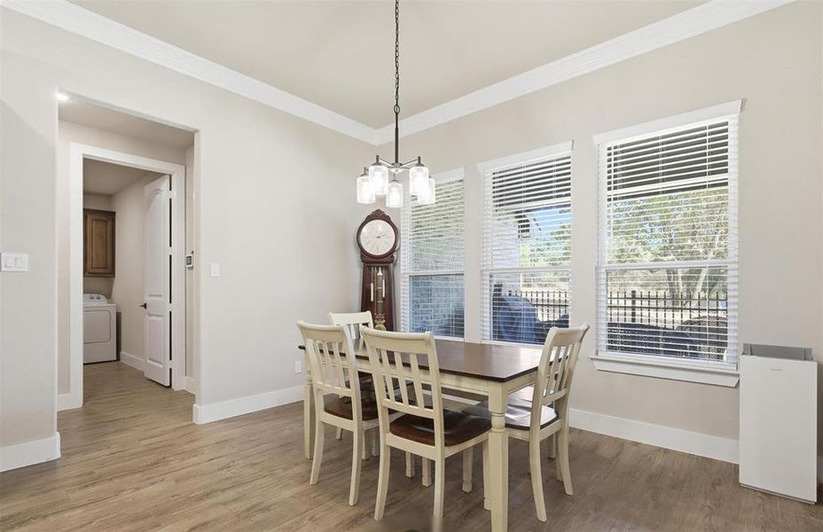 Furnished interior view inside a new home in Crystal Springs Estates, Alvarado (Image 15).