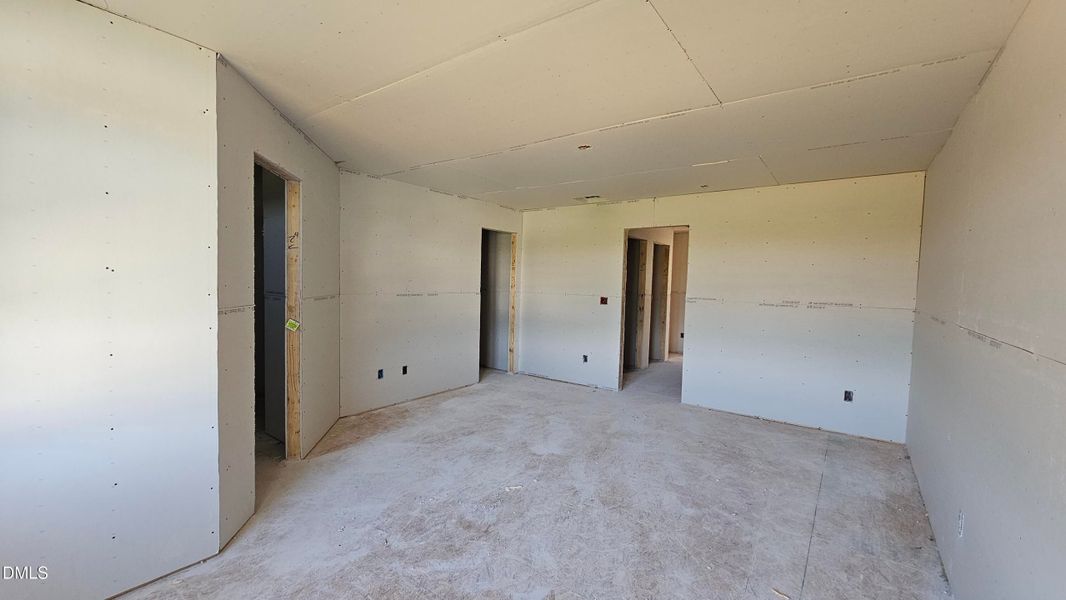 In-progress construction of a new home in Springvale, Fuquay Varina, NC (Image 54).