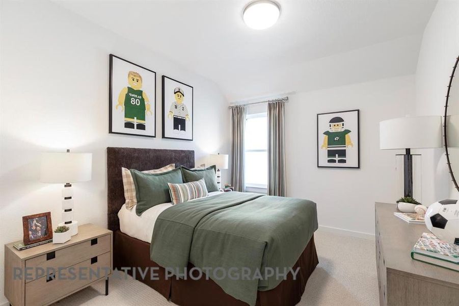 Furnished interior view inside a new home in Tavolo Park, Fort Worth (Image 9).