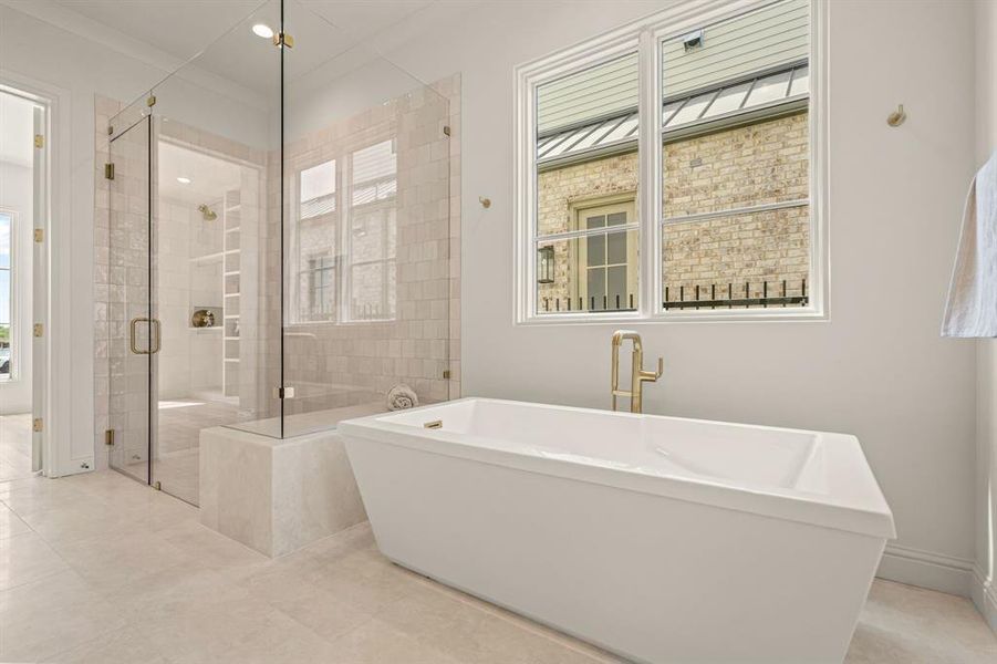 Furnished interior view inside a new home in , Fort Worth (Image 16).