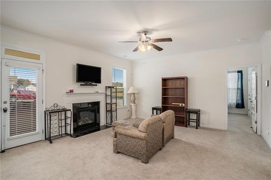 Furnished interior view inside a new home in Wildwood, Covington (Image 11).