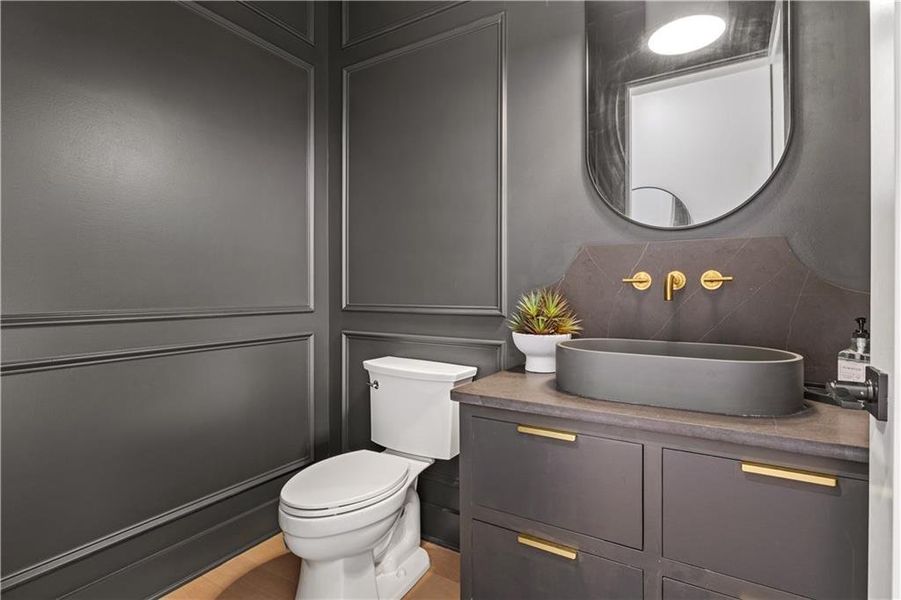 Furnished interior view inside a new home in , Johns Creek (Image 31).