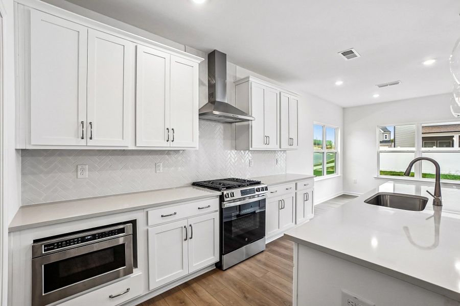 Kitchen featuring the AW Collection® Timeless - Smooth finishes and classic touches shine.