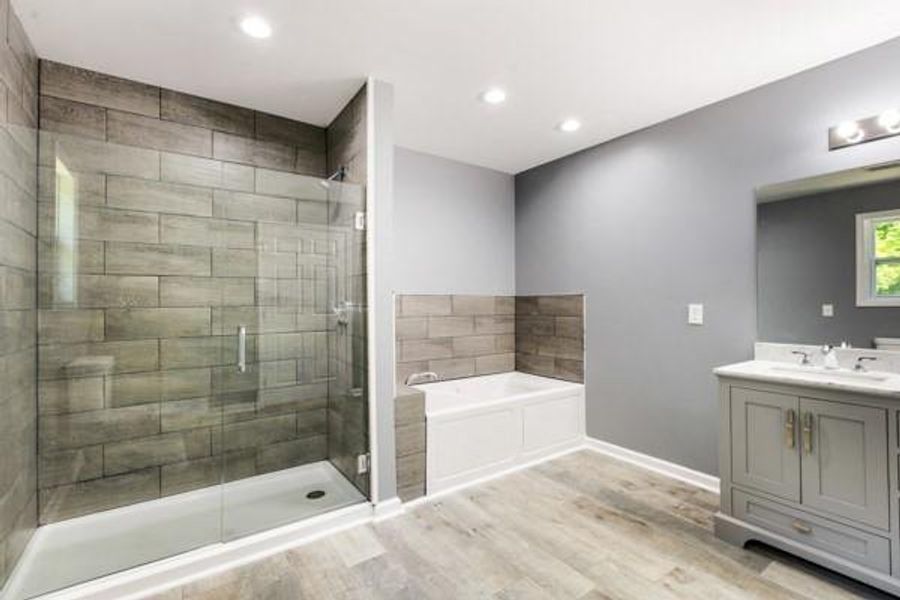 Furnished interior view inside a new home in , Carrollton (Image 9).