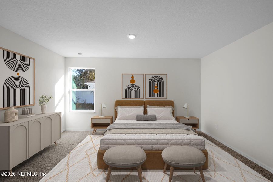 Furnished interior view inside a new home in Rolling Hills, Green Cove Springs (Image 4).