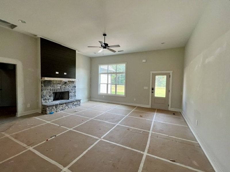 In-progress construction of a new home in The Dairy, Hogansville, GA (Image 8).