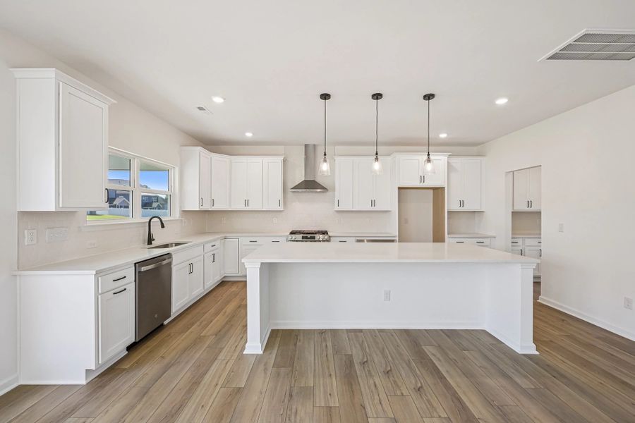 Kitchen featuring the AW Collection® Harmony - Smooth finishes and classic touches shine.