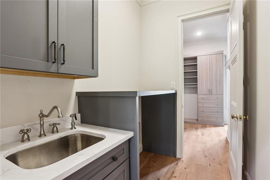 Furnished interior view inside a new home in , Marietta (Image 10).