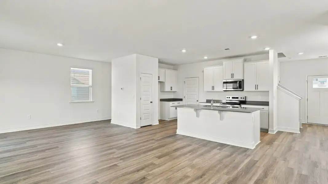 Furnished interior view inside a new home in The Lakes at North Glynn, Brunswick (Image 10).