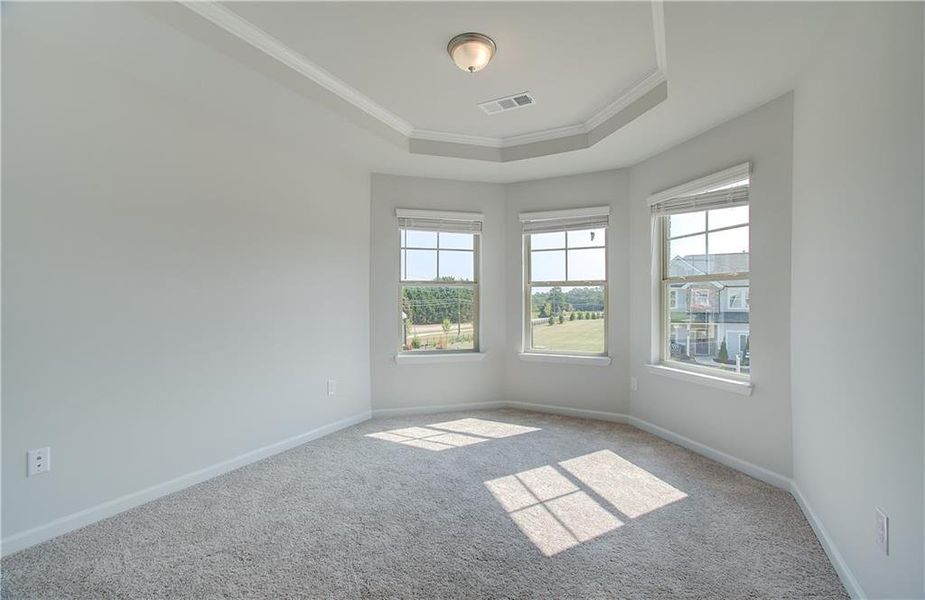 Spacious, unfurnished interior of a new home in Grandview at Millers Mill, Stockbridge (Image 29). Spacious, unfurnished interior of a new home in Grandview at Millers Mill, Stockbridge (Image 29).