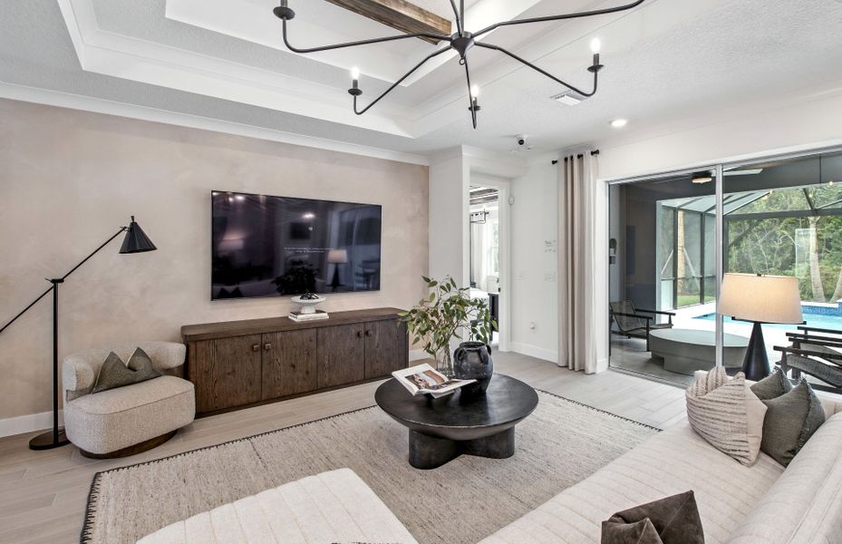 Representative furnished interior of a home built from the Stardom by Del Webb in Del Webb Explore North River Ranch, Parrish (Image 7). Representative furnished interior of a home built from the Stardom by Del Webb in Del Webb Explore North River Ranch, Parrish (Image 7).