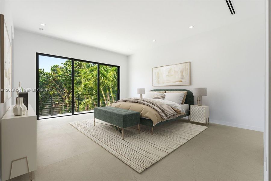 Staged - Primary Bedroom