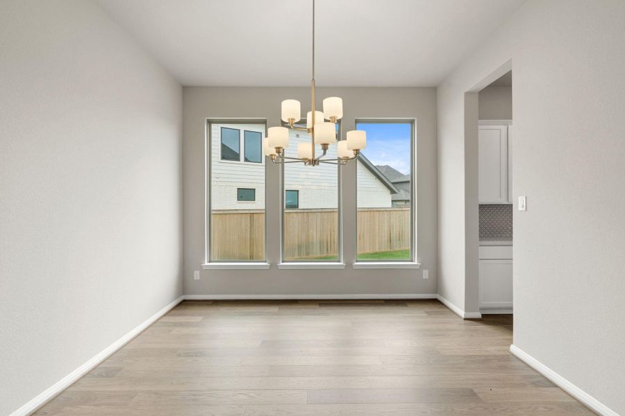 Spacious, unfurnished interior of a new home in Bridgeland, Cypress (Image 16).