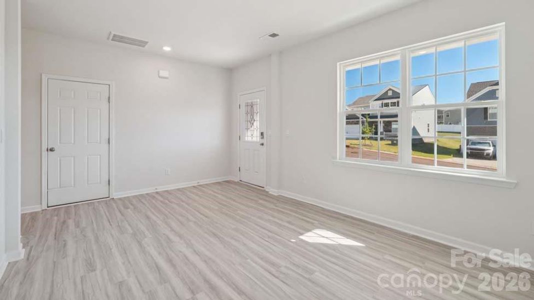 Spacious, unfurnished interior of a new home in Cline Village, Conover (Image 22). Spacious, unfurnished interior of a new home in Cline Village, Conover (Image 22).