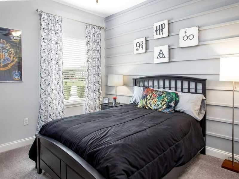 Large secondary bedrooms provide space for everyone in your household - Willow II with Loft by Highland Homes