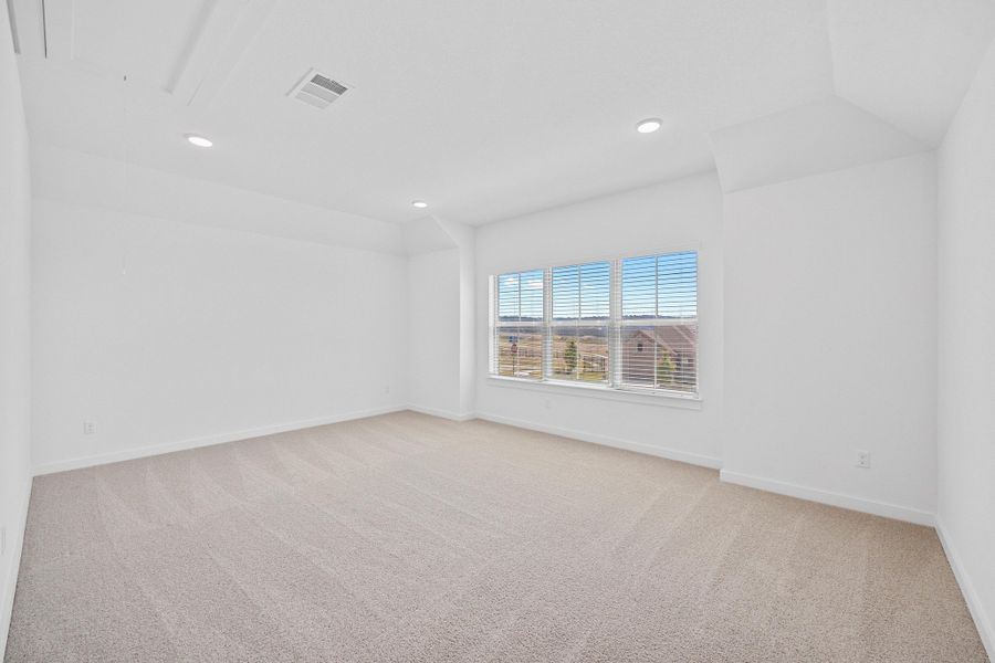 Game Room in the Oak home plan by Trophy Signature Homes – REPRESENTATIVE PHOTO Game Room in the Oak home plan by Trophy Signature Homes – REPRESENTATIVE PHOTO