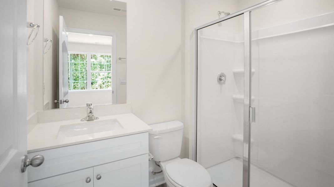 Furnished interior view inside a new home in Thornton Townes, Raleigh (Image 34).