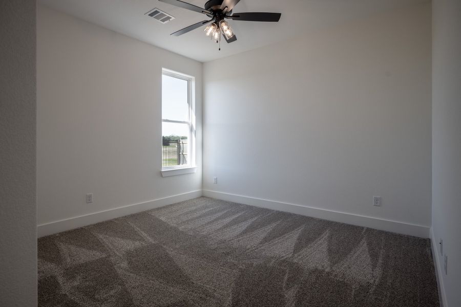 Representative unfurnished interior of a home built from the The Savannah by Reece Homes in Stella Ranch, Bryan (Image 30). Representative unfurnished interior of a home built from the The Savannah by Reece Homes in Stella Ranch, Bryan (Image 30).