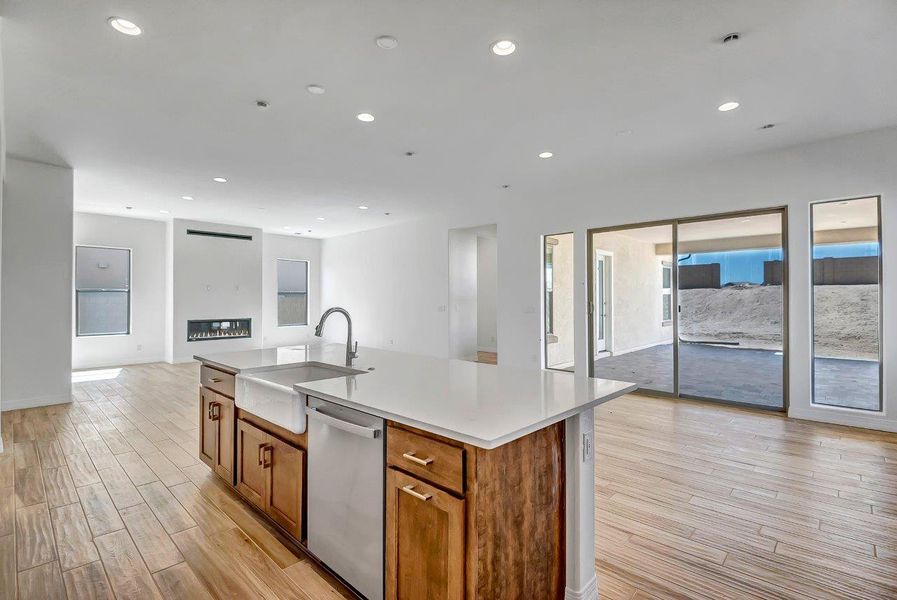 Furnished interior view inside a new home in Horizon at The Dells, Prescott (Image 20).