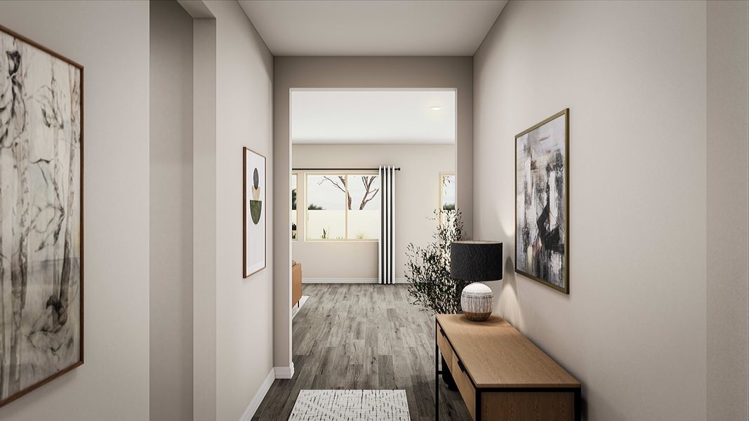 Furnished interior view inside a new home in Whispering Hills, Laveen (Image 3).