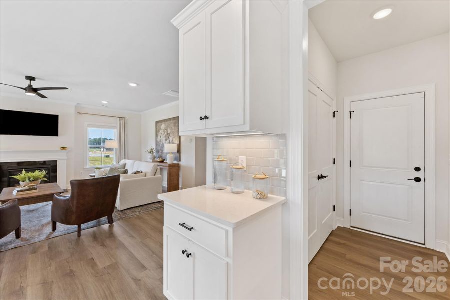 Furnished interior view inside a new home in , Waxhaw (Image 19). Furnished interior view inside a new home in , Waxhaw (Image 19).