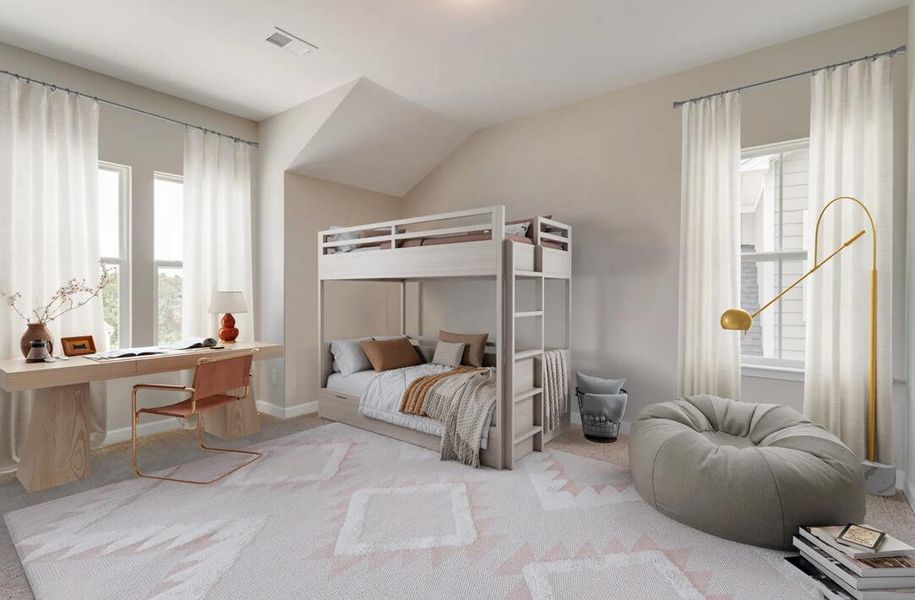 Furnished interior view inside a new home in Lochton, Summerville (Image 38).