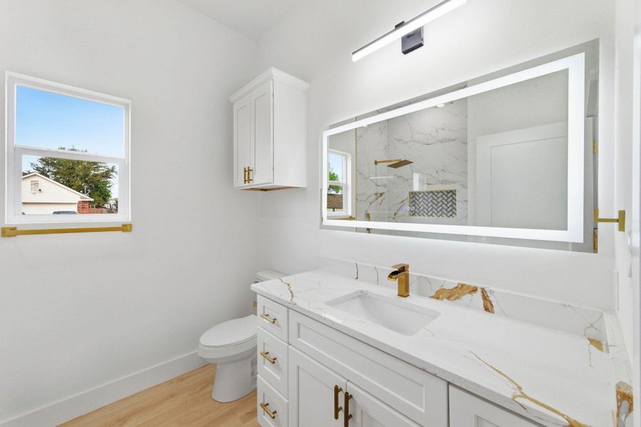 Furnished interior view inside a new home in , Bastrop (Image 19).