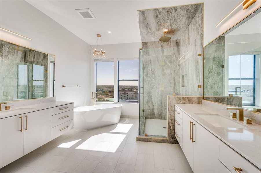 Furnished interior view inside a new home in , Dallas (Image 3). Furnished interior view inside a new home in , Dallas (Image 3).