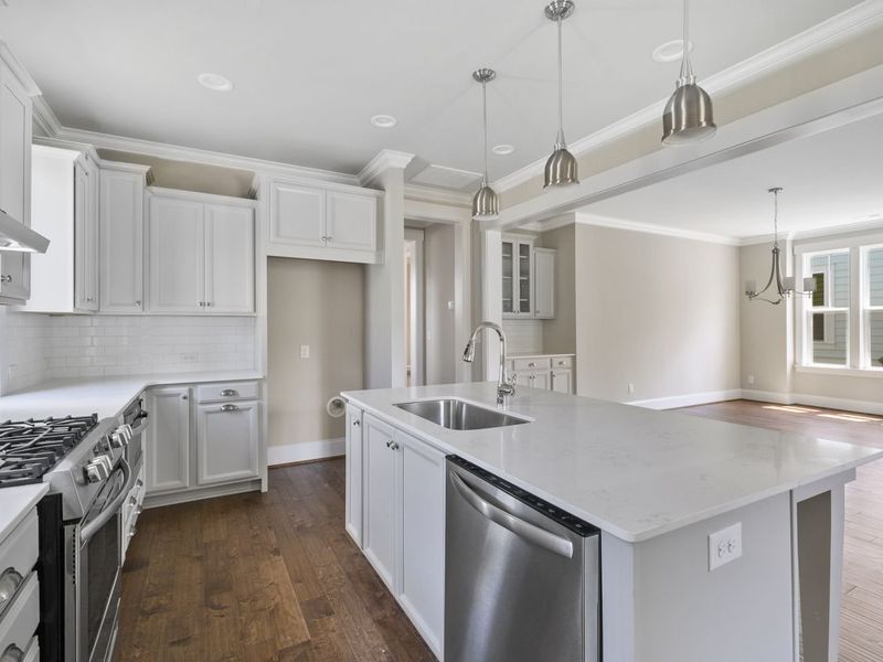Representative furnished interior of a home built from the The Nadin by Avencia Homes in Riverwalk, Rock Hill (Image 5).