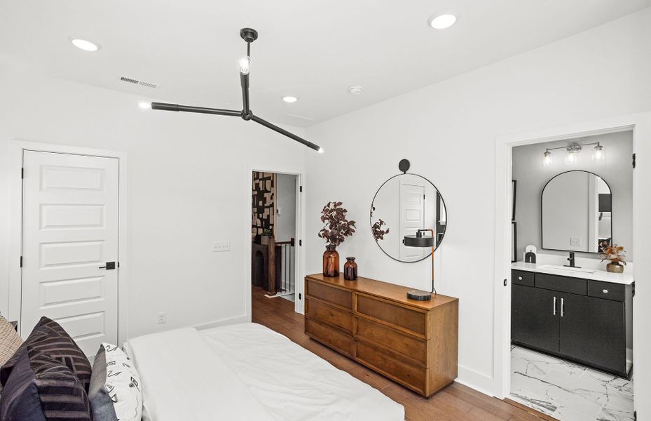Furnished interior view inside a new home in Skyline, Nashville (Image 7).