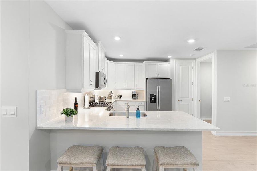 Furnished interior view inside a new home in , Punta Gorda (Image 6).
