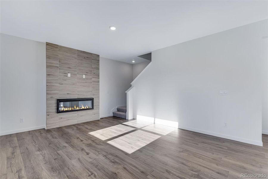 Spacious, unfurnished interior of a new home in Trails at Crowfoot, Parker (Image 20).