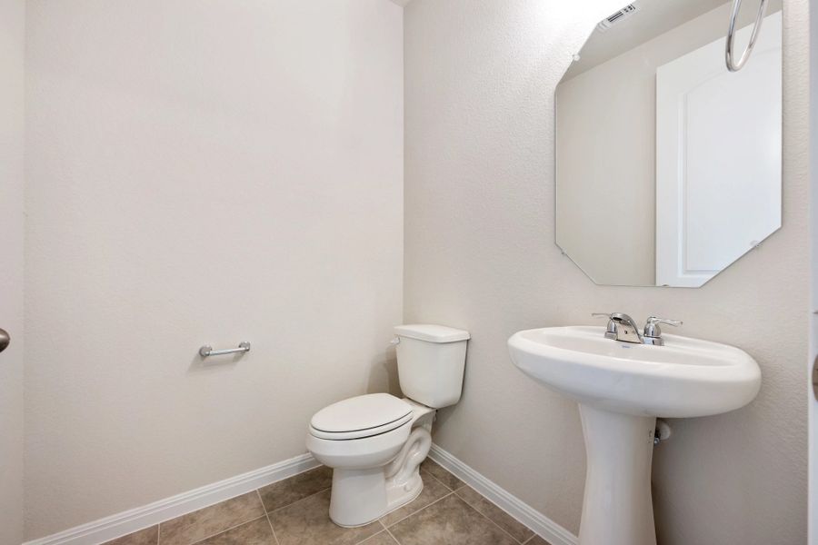 Furnished interior view inside a new home in The Cottages at La Cima, San Marcos (Image 16).