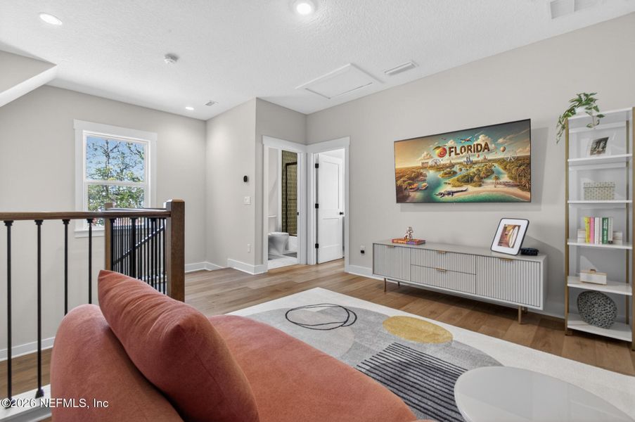 Furnished interior view inside a new home in , St. Johns (Image 55).