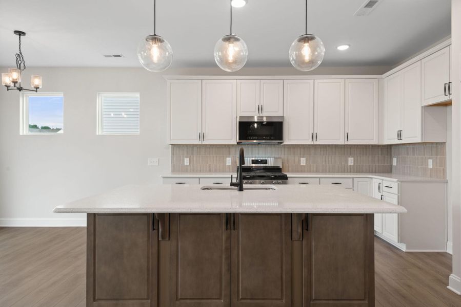 Furnished interior view inside a new home in Hopewell Garden, Winston-Salem (Image 7).