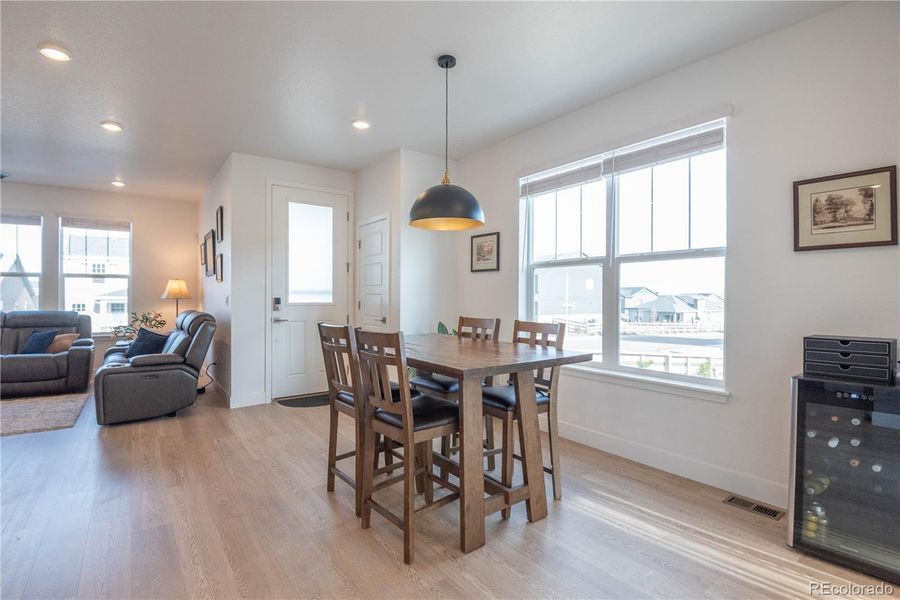 Kitchen to Front Door