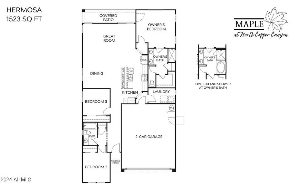 Hermosa Floor Plan