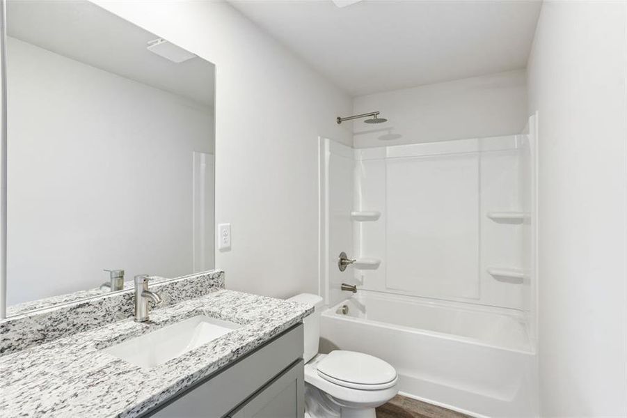 Furnished interior view inside a new home in , Covington (Image 8).