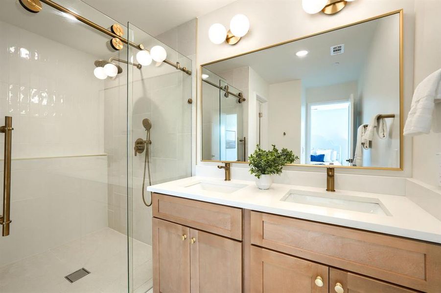 Photos of Model: Unit D Photos of Model: Unit D