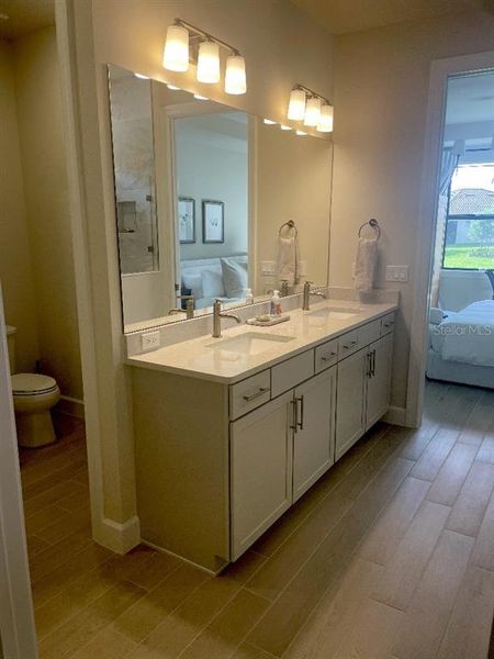 Furnished interior view inside a new home in Preserve at Waterway Village, Vero Beach (Image 18).