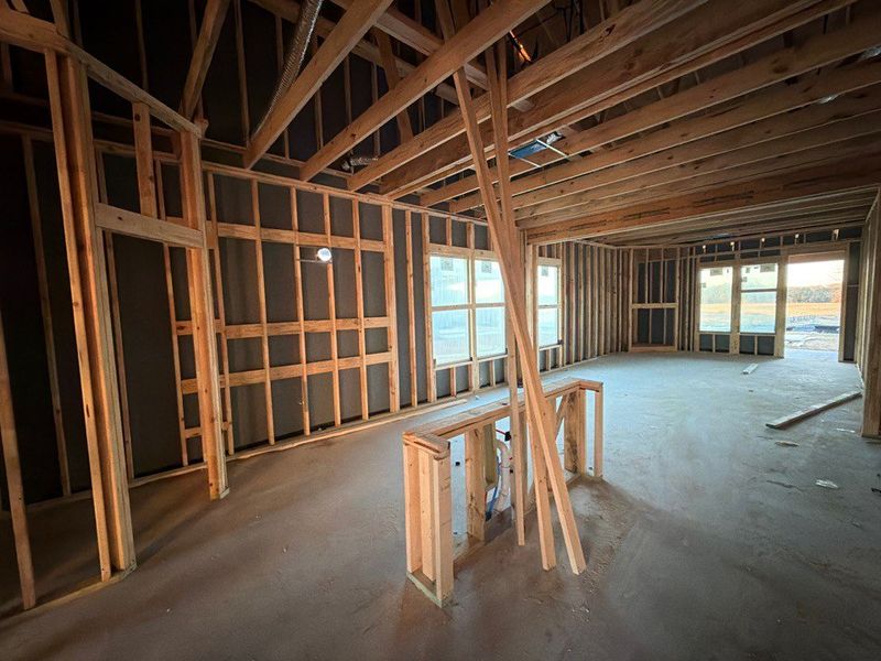 In-progress construction of a new home in Covenant Park, Springtown, TX (Image 4).