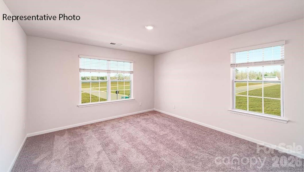 Spacious, unfurnished interior of a new home in Wallace Springs, Statesville (Image 24).