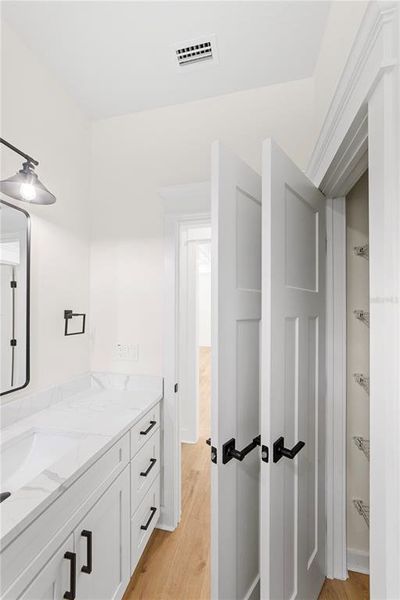 Furnished interior view inside a new home in , Webster (Image 12).