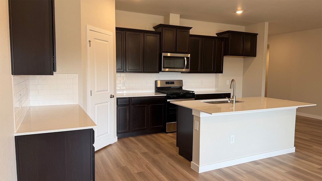 Furnished interior view inside a new home in The Lakes Northwest, Corpus Christi (Image 6). Furnished interior view inside a new home in The Lakes Northwest, Corpus Christi (Image 6).