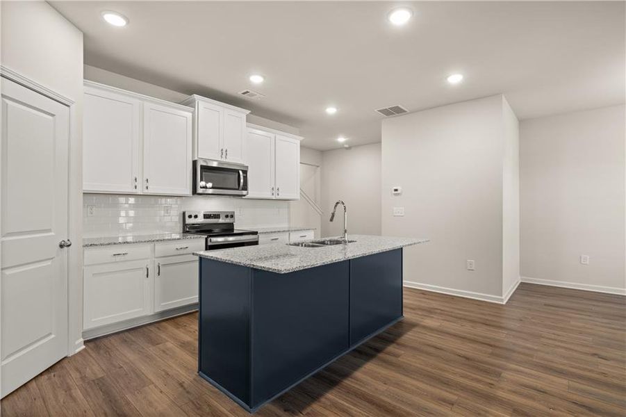 Furnished interior view inside a new home in Lake Carlton, Loganville (Image 10).