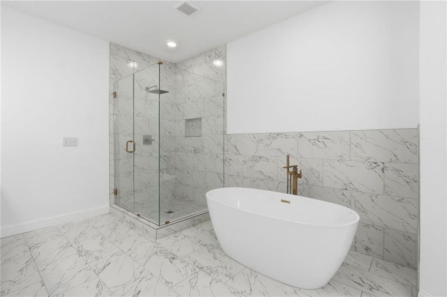 Furnished interior view inside a new home in , Flowery Branch (Image 15).