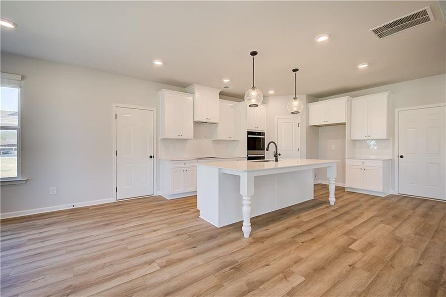Furnished interior view inside a new home in Cambria at Traditions, Hampton (Image 10). Furnished interior view inside a new home in Cambria at Traditions, Hampton (Image 10).